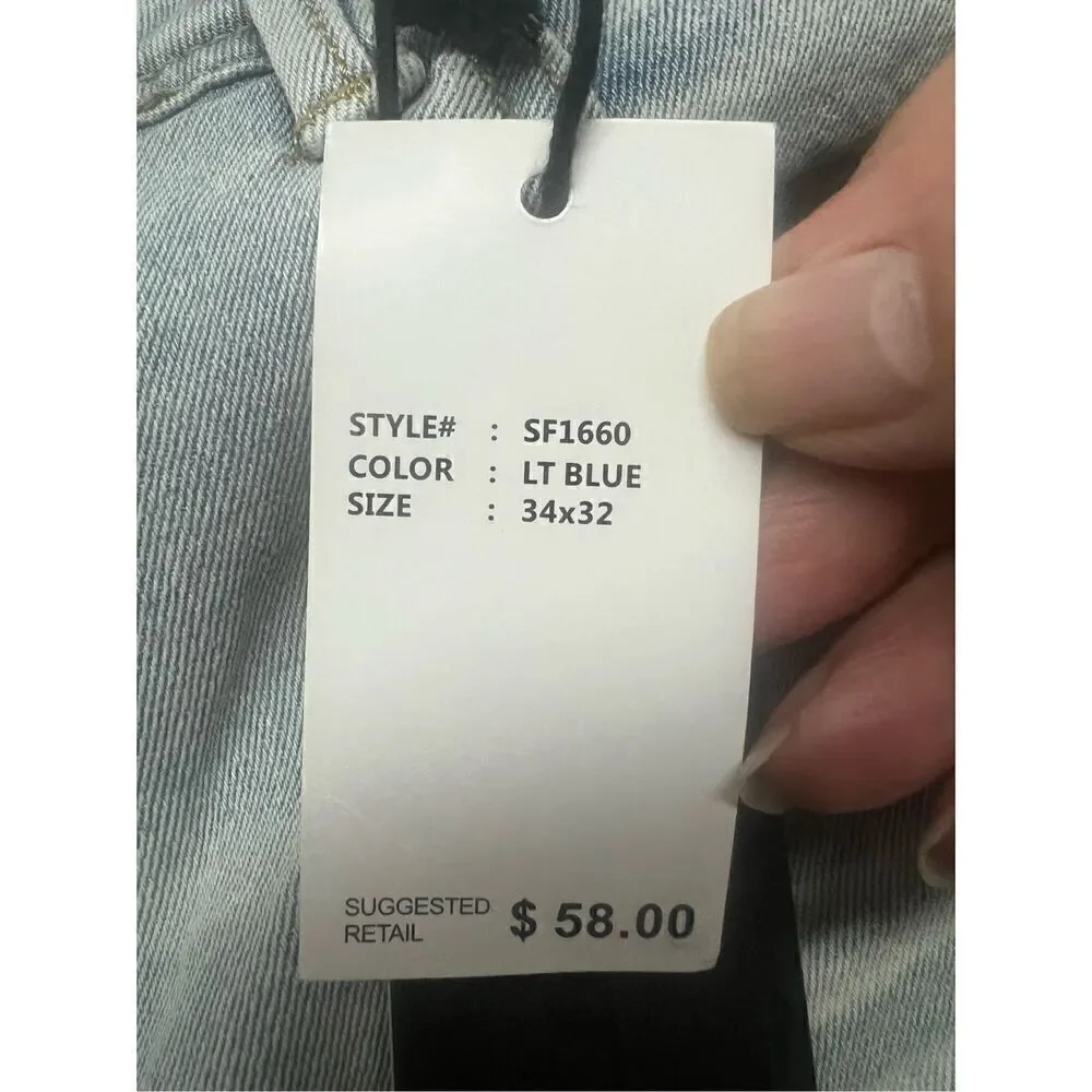 Switch Men’s Slim Straight Jeans Sz 34/32 NWT